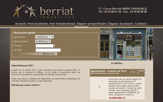 berriat-immo.fr website preview