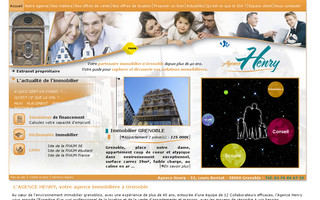 agencehenry.com website preview