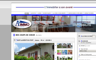 a6immo.fr website preview