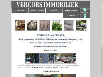 vercors-immobilier.com website preview