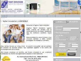 vallet-immobilier.fr website preview