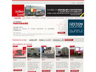 arthurloyd-grenoble.com website preview