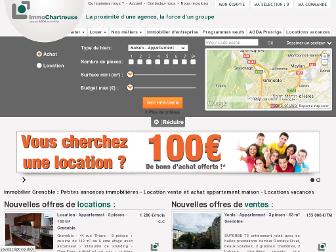 immo-chartreuse.fr website preview