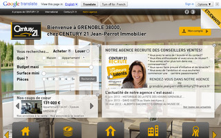 century21jp-immobilier-grenoble.com website preview