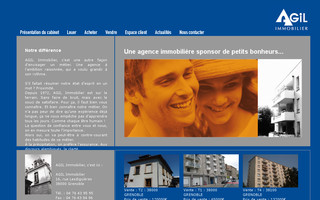 agil-immobilier.fr website preview