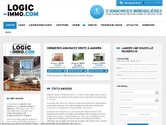 angers.logic-immo.com website preview