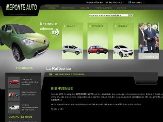 meponteauto.com website preview