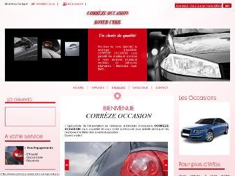 correze-occasions.com website preview