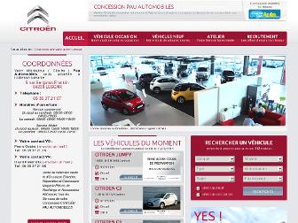 pau-automobiles.chacun-son-auto.com website preview