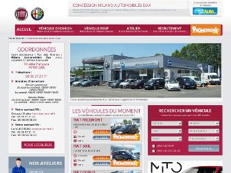 milano-automobiles-dax.chacun-son-auto.com website preview