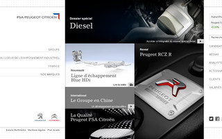 psa-peugeot-citroen.com website preview