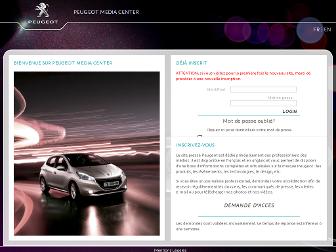 peugeot-pressepro.com website preview