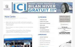 peugeot-clermontferrand.fr website preview
