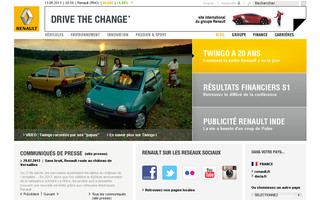 renault.com website preview