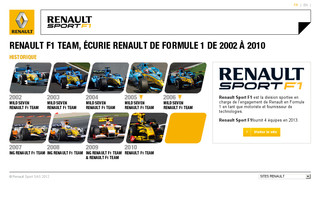 renaultf1.com website preview