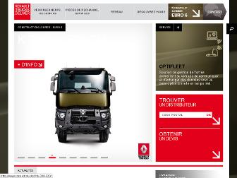 renault-trucks.fr website preview