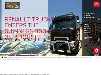 renault-trucks.com website preview