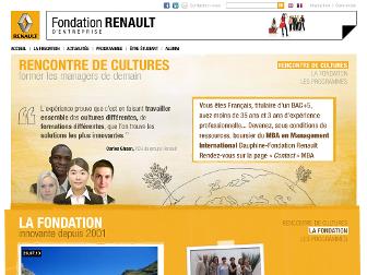 fondation.renault.com website preview