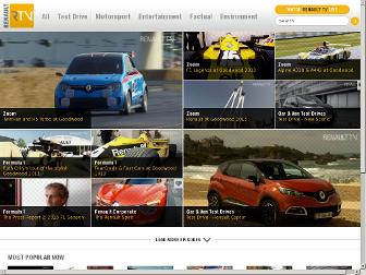 renault.tv website preview