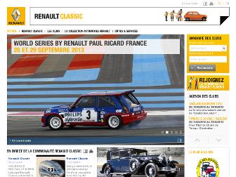 fr.renaultclassic.com website preview