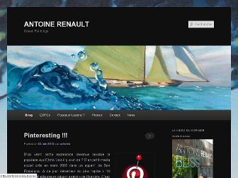 antoinerenault.com website preview