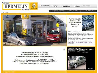 hermelin.fr website preview