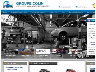 groupe-colin.com website preview