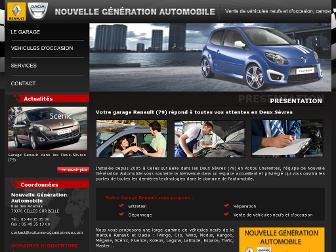 voitures-occasion-nga.com website preview