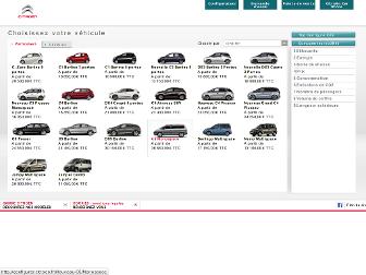 configurer.citroen.fr website preview