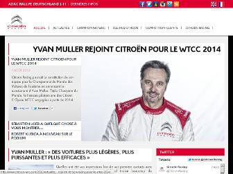 citroen-wrc.com website preview