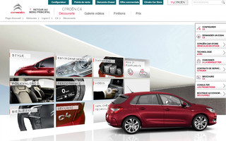 c4.citroen.fr website preview