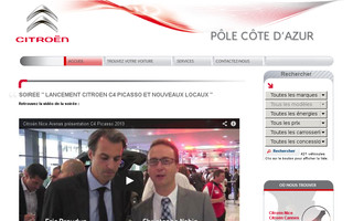 citroen-cotedazur.fr website preview