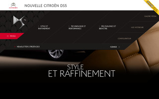 ds5.citroen.com website preview