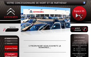 concessionnaire-citroen-niort.com website preview