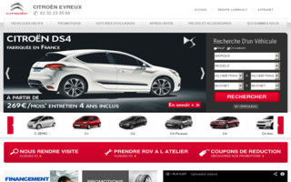 citroen-evreux.fr website preview