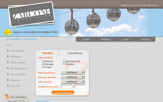 zarcone-immo.com website preview