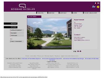 seyssins-immo.fr website preview