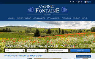 cabinetfontaine.fr website preview