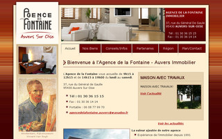 auvers-immobilier.com website preview
