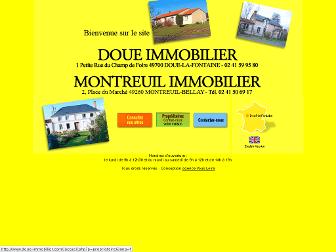 doue-immobilier.com website preview