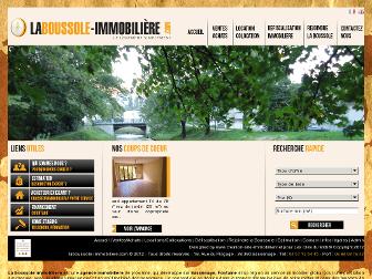 laboussole-immobiliere.fr website preview