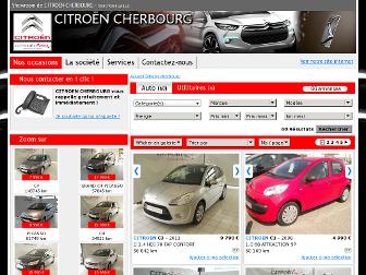 citroen-occasion-cherbourg.com website preview