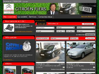 citroen-occasion-flers.com website preview