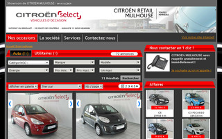 citroenoccasion-alsace-mulhouse.com website preview