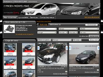 citroen-occasion-montelimar.com website preview