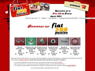 fiat-500-passion.com website preview