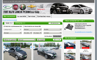 pedinielli-gap.com website preview