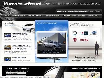 mozart-autos.com website preview