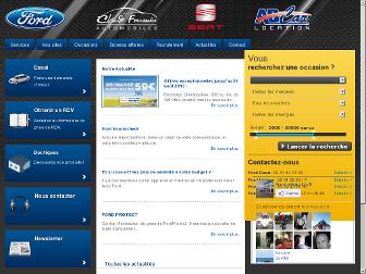 fordcaen.fr website preview