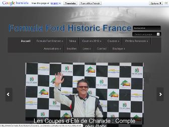 formula-ford-historic.fr website preview